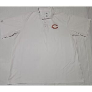 Chicago Bears Antigua Era Polo-2XL White